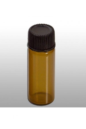 Glass Bottle w/Screw top Lid 5cm - Large (Brown)-Lifestyle - Storage - Vials & Bottles-Danish Blue Adult Centres-Danish Blue Adult Centres