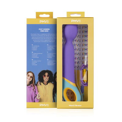 PMV20- 'Base' Wand Vibrator-Adult Toys - Vibrators - Wands-PMV20-Danish Blue Adult Centres
