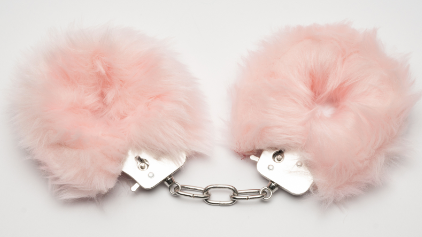 Poison Rose Fluffy Handcuffs-Bondage & Fetish - Cuffs & Restraints-Poison Rose-Danish Blue Adult Centres