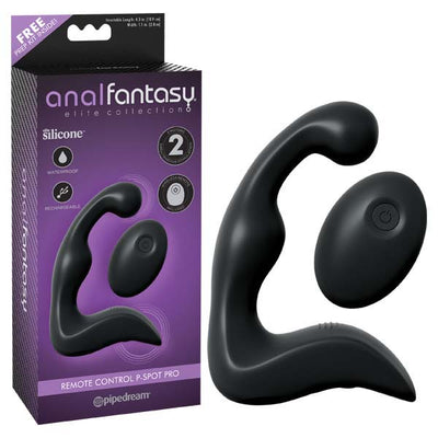 Pipedream Anal Fantasy Elite Collection Remote Control P-Spot Pro-Adult Toys - Anal - Prostate Stimulators-Pipedream-Danish Blue Adult Centres