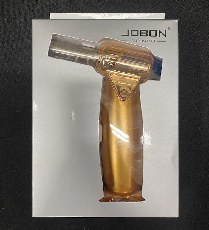 Gold Jobon Large Single Blow Torch-Unclassified-Jobon-Danish Blue Adult Centres