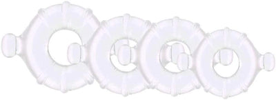 Renegade Vitality Rings (Clear)-Adult Toys - Cock Rings-Renegade-Danish Blue Adult Centres