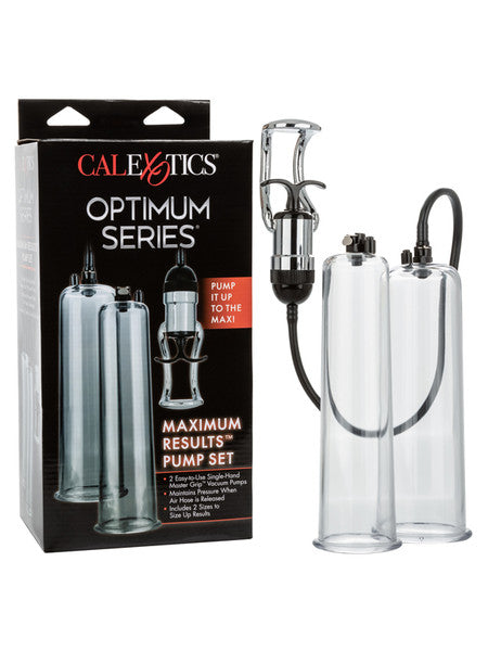 Optimum Series Maximum Results Pump Set-Adult Toys - Pumps-CalExotics-Danish Blue Adult Centres