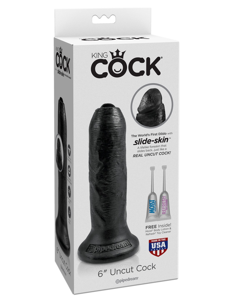 King Cock Realistic Dildo - Uncut Cock-Unclassified-King Cock-Danish Blue Adult Centres