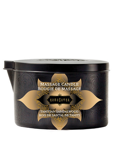 Kama Sutra Ignite Massage Candle Vanilla Sandalwood-Lubricants & Essentials - Massage Oils & Lotions-Kama Sutra-Danish Blue Adult Centres