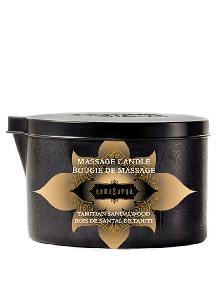Kama Sutra Ignite Massage Candle Vanilla Sandalwood-Lubricants & Essentials - Massage Oils & Lotions-Kama Sutra-Danish Blue Adult Centres