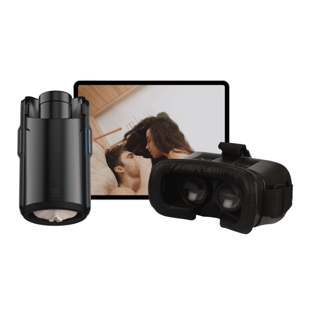 Keon Combo Set By Kiiroo (STROKER INCLUDED)-Adult Toys - Masturbators - Automatic& - Machines-Kiiroo-Danish Blue Adult Centres