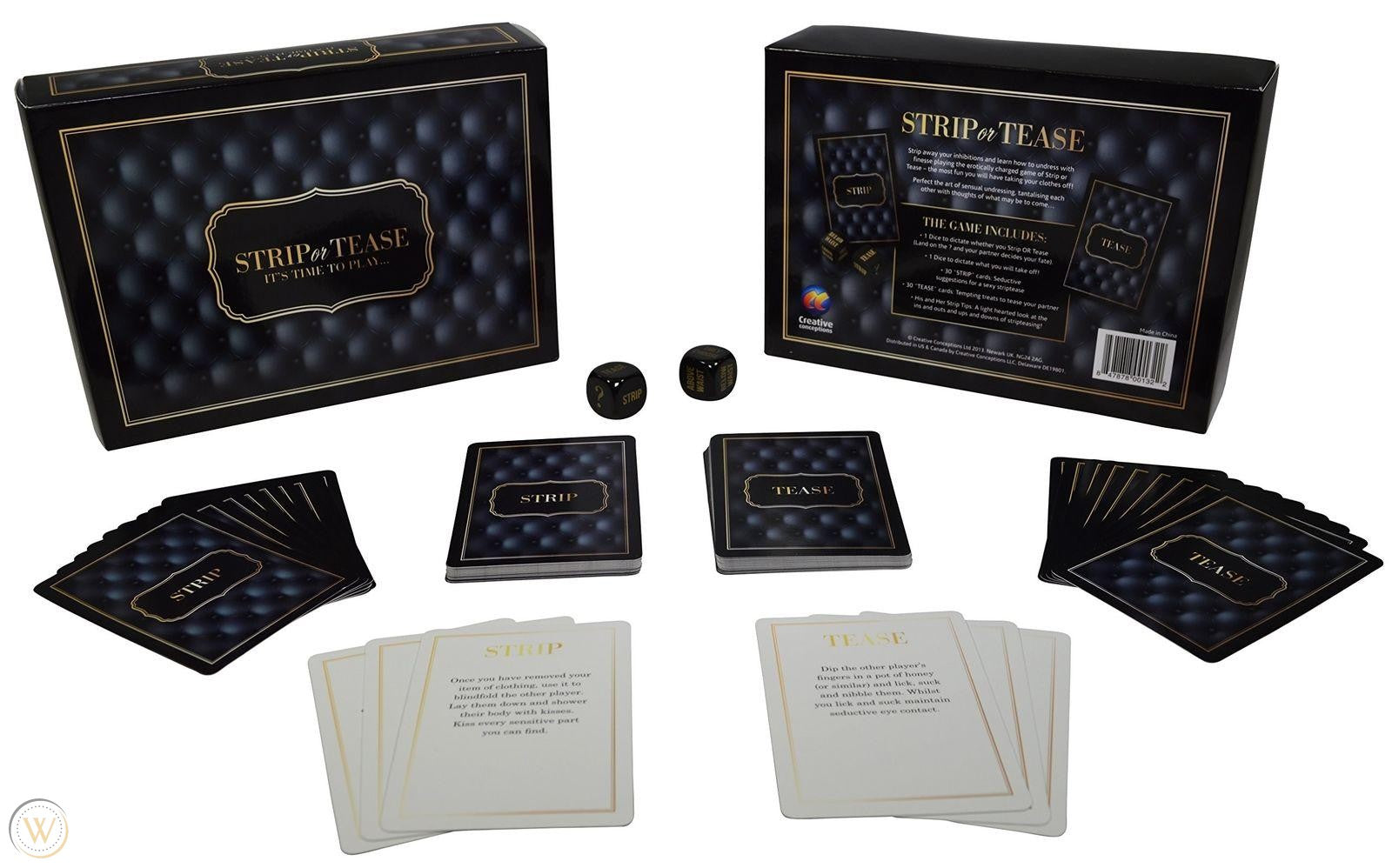 Strip or Tease - Board Game-Novelty - Games-MFKS Games-Danish Blue Adult Centres