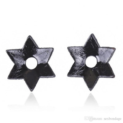 Poison Rose - Wetlook Star Studded Nipple Covers-Clothing - Accessories-Poison Rose-Danish Blue Adult Centres