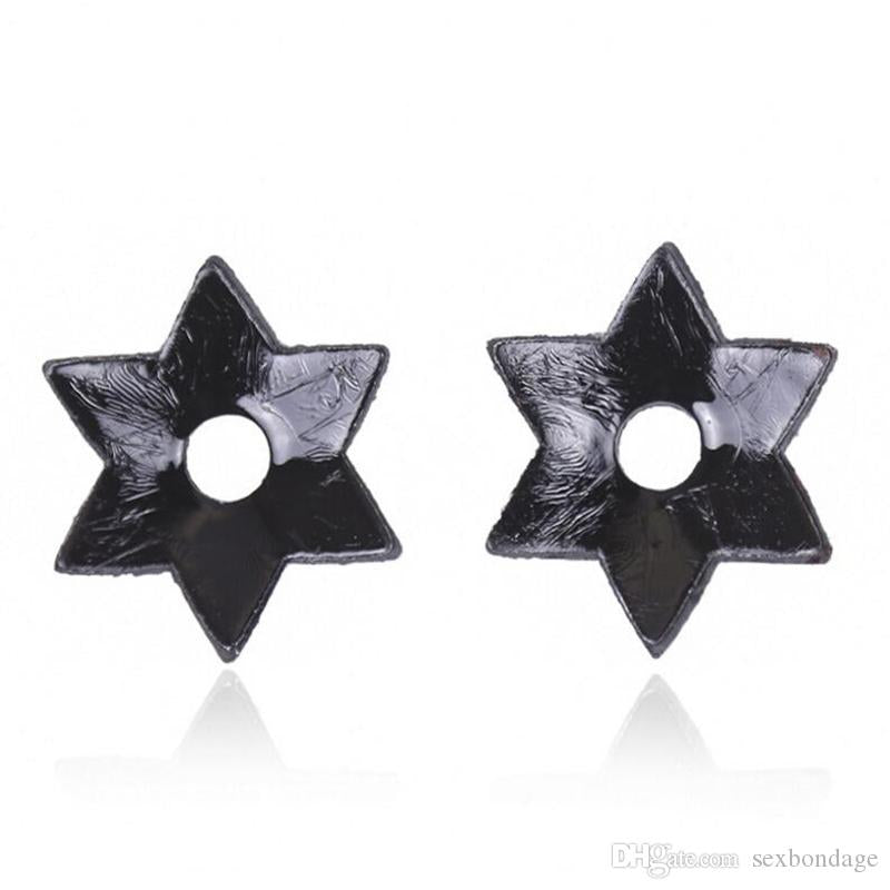 Poison Rose - Wetlook Star Studded Nipple Covers-Clothing - Accessories-Poison Rose-Danish Blue Adult Centres