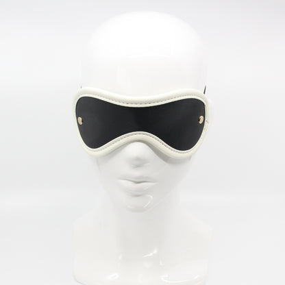 Love in Leather - Black & Glow in the Dark Blindfold-Clothing - Leather & Fetish-Love In Leather-Danish Blue Adult Centres