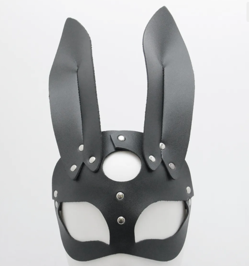 Love In Leather - Rabbit Mask-Clothing - Accessories - Masks-Love In Leather-Danish Blue Adult Centres