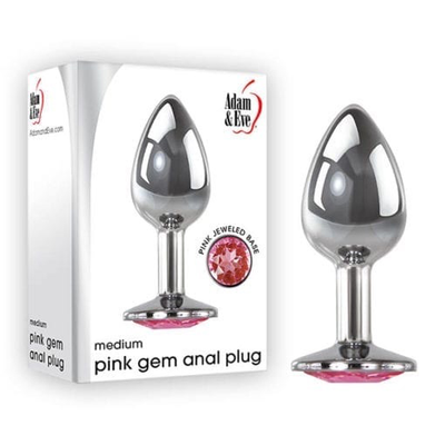 Adam & Eve Pink Gem Anal Plug-Adult Toys - Anal - Plugs-Adam & Eve-Danish Blue Adult Centres