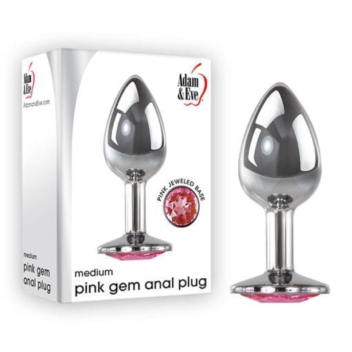 Adam & Eve Pink Gem Anal Plug-Adult Toys - Anal - Plugs-Adam & Eve-Danish Blue Adult Centres