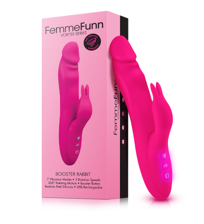 Femme Funn - Booster Rabbit-Adult Toys - Vibrators - Rabbits-Femme Funn-Danish Blue Adult Centres