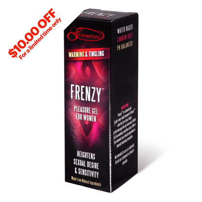 Frenzy Pleasure Gel For Women 7ml.-Lubricants & Essentials - Creams & Sprays - Arousal-Sensuous Pty Ltd-Danish Blue Adult Centres
