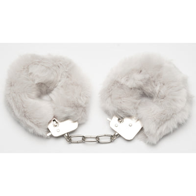 Poison Rose Fluffy Handcuffs - Silver Fox-Unclassified-Poison Rose-Danish Blue Adult Centres