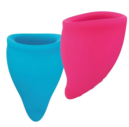 Fun Factory - Fun Cup 2-Pack Size B-Lubricants & Essentials - Feminine Hygiene-Fun Factory-Danish Blue Adult Centres