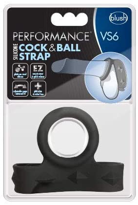 Performance VS6 Silicone Cock & Ball Strap-Unclassified-Blush-Danish Blue Adult Centres