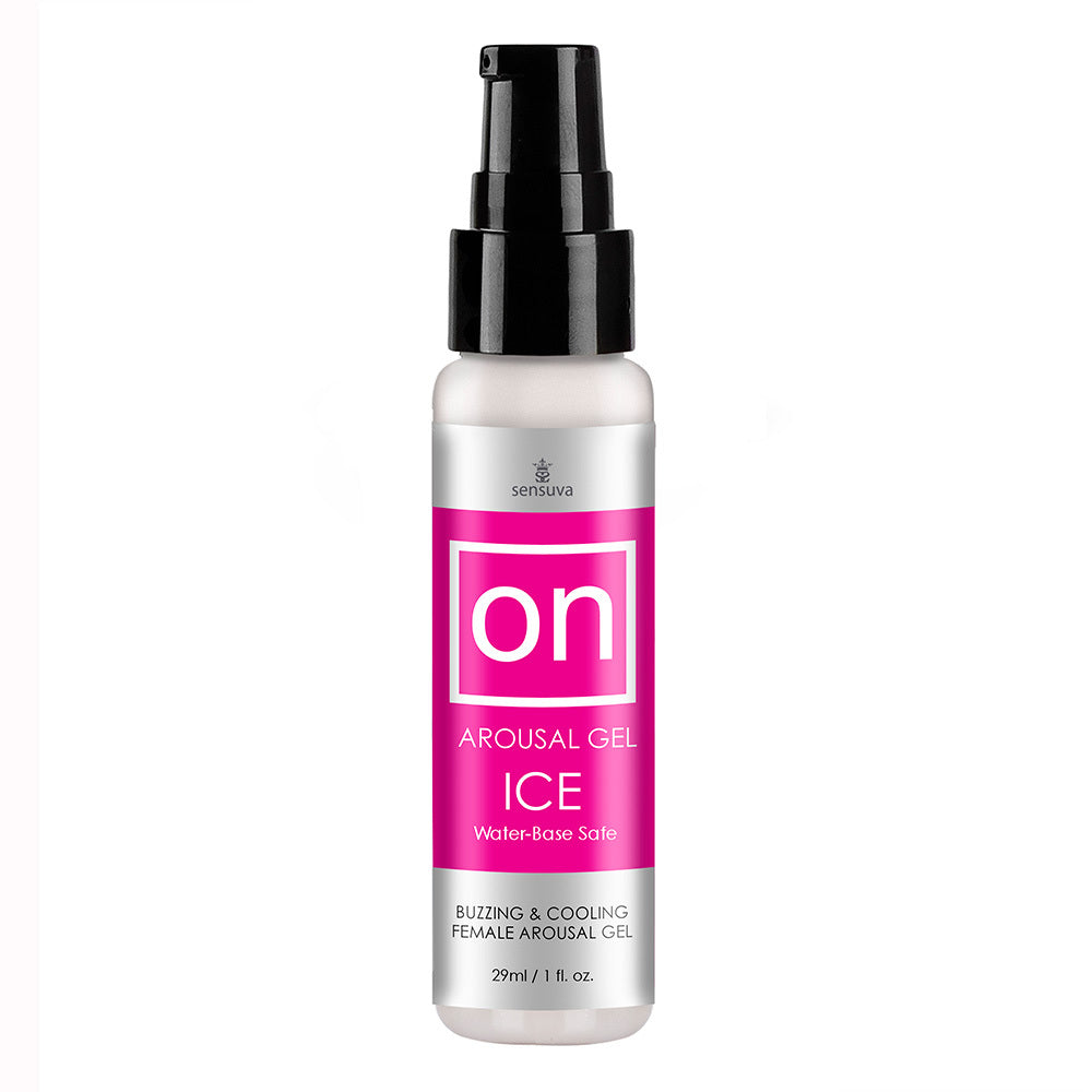 On For Her- Arousal Gel Ice 29ml-Lubricants & Essentials - Creams & Sprays - Arousal-Sensuva-Danish Blue Adult Centres