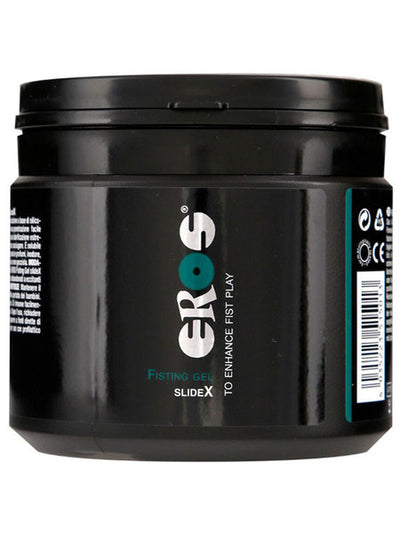 EROS Fisting Gel Slidex 500 ML-Lubricants & Essentials - Lube - Fisting-EROS-Danish Blue Adult Centres