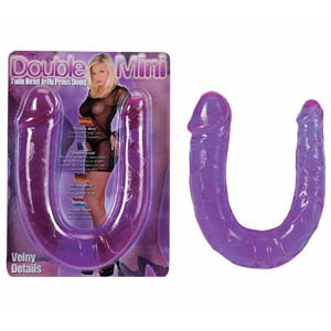 Seven Creations Double Mini Double Dong (Lavender)-Adult Toys - Dildos - Double Ended-Seven Creations-Danish Blue Adult Centres