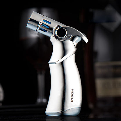 Jobon '4 Burner' Jet Lighter MT10 - 10cm-Unclassified-Jobon-Danish Blue Adult Centres