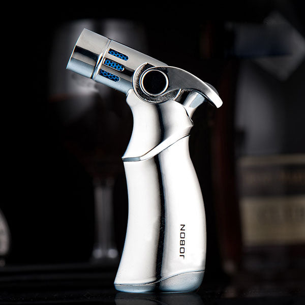 Jobon '4 Burner' Jet Lighter MT10 - 10cm-Unclassified-Jobon-Danish Blue Adult Centres