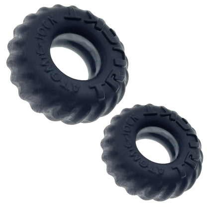 Oxballs TruckT 2 Piece Cock & Balls Ring Set Night Edition-Adult Toys - Cock Rings - Separators-Oxballs-Danish Blue Adult Centres