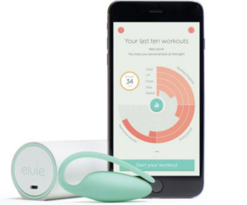Elvie Kegel Exerciser and Tracker-Unclassified-FemFusion-Danish Blue Adult Centres
