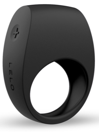 Lelo - Tor 2 - Couples Ring (Black)-Adult Toys - Cock Rings - Vibrating-Lelo-Danish Blue Adult Centres