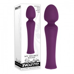 Evolved My Secret Wand (Purple)-Adult Toys - Vibrators - Wands-Evolved-Danish Blue Adult Centres