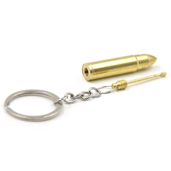 Snuff Bullet W/ Spoon Keychain – Danish Blue Adult Centres