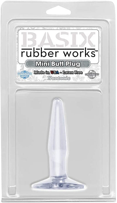 Basix Beginners Butt Plug-Unclassified-Pipedream-Danish Blue Adult Centres