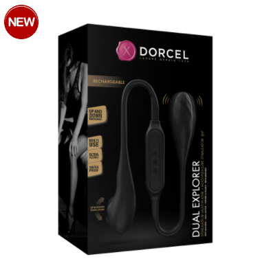 Dorcel Dual Explorer-Vibrators-Dorcel-Danish Blue Adult Centres
