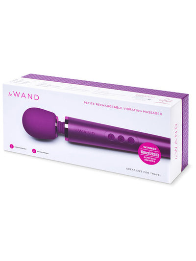 Le Wand Rechargeable Petite Massager-Adult Toys - Vibrators - W&s-Le Wand-Danish Blue Adult Centres