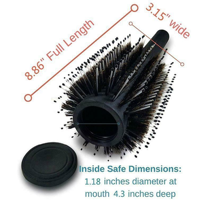 Hair Brush Stash Diversion Safe -Black-Lifestyle - Storage - BagsSafes-Danish Blue Brand-Danish Blue Adult Centres