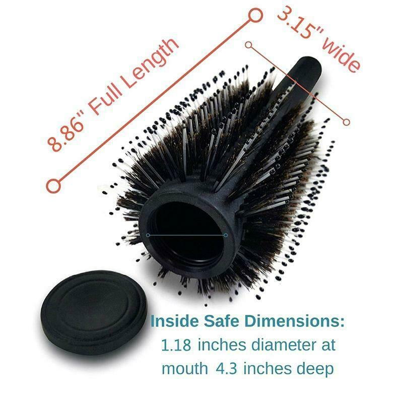 Hair Brush Stash Diversion Safe -Black-Lifestyle - Storage - BagsSafes-Danish Blue Brand-Danish Blue Adult Centres