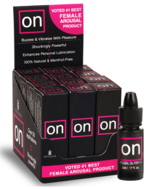 On For Her - Original 5ML-Lubricants & Essentials - Creams & Sprays - Arousal-Sensuva-Danish Blue Adult Centres