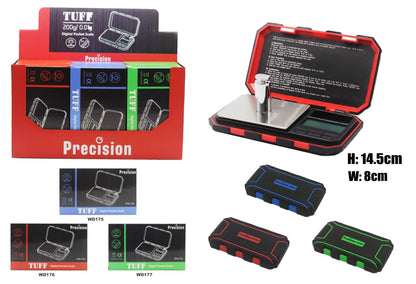 0.01g/200g Precision Tuff Digital Pocket Scales-Lifestyle - Scales - 0.01-Precision-Danish Blue Adult Centres