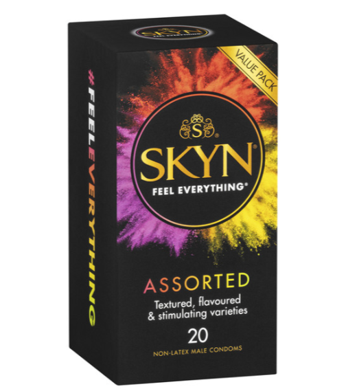 Skyn Non Latex Assorted Condoms - 20PK