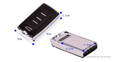 0.01g/100g Aosai Mini Pocket Digital Car Key Style Scale