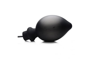 Ass Pand Large Inflatable Silicone Plug Black-Adult Toys - Anal - Plugs-Master Series-Danish Blue Adult Centres