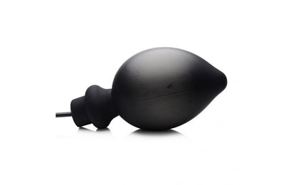 Ass Pand Large Inflatable Silicone Plug Black-Adult Toys - Anal - Plugs-Master Series-Danish Blue Adult Centres