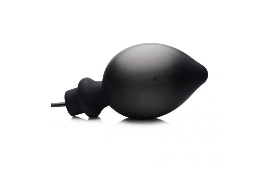 Ass Pand Large Inflatable Silicone Plug Black-Adult Toys - Anal - Plugs-Master Series-Danish Blue Adult Centres