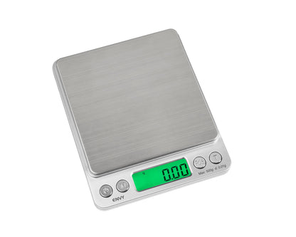 0.01g/500g On-Balance Envy Scale NV-500 (Silver)-Lifestyle - Scales - 0.01-On Balance-Danish Blue Adult Centres