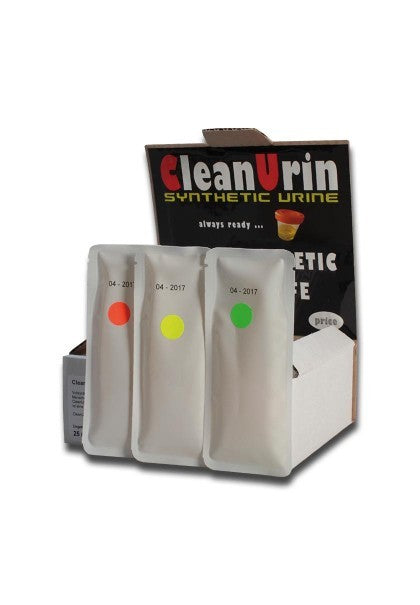 CleanUrin Synthetic Urine 25ml Sachets