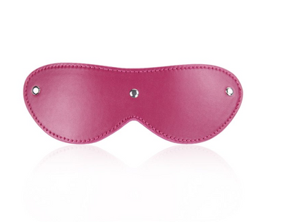 Poison Rose Faux Leather Stud Blindfold
