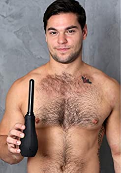 Perfect Fit Ergoflo Extra Premium Tip Anal Douche (Black)-Lubricants & Essentials - Douches-Perfect Fit-Danish Blue Adult Centres