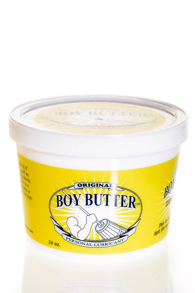 Boy Butter Original Formula 16oz Tub-Lubricants & Essentials - Lube - Silicone Based-Boy Butter-Danish Blue Adult Centres
